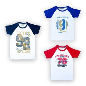 Soft Cotton Kids T-Shirt – Comfortable & Breathable Casual Wear for Boys & Girls